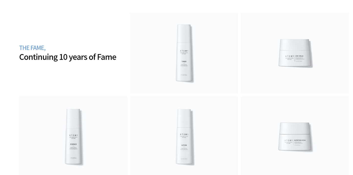 ATOMY Skin Care System The Fame 5 Set - yourb3auty.com