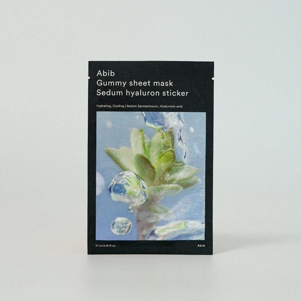 Abib Gummy Sheet Mask Sedum Hyaluron Sticker 27ml - yourb3auty.com