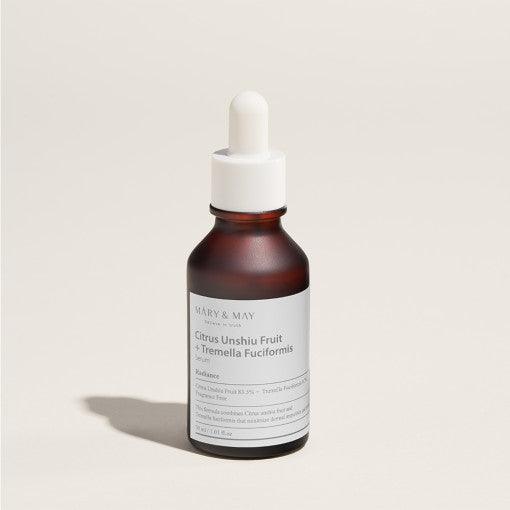 [MARY & MAY] Citrus Unshiu+Tremella Fuciformis Serum 30ml - yourb3auty.com