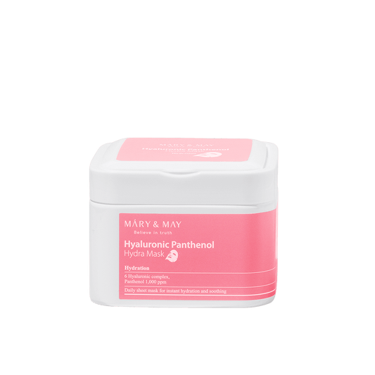 [MARY & MAY] Hyaluronic Panthenol Hydra Mask 400g (30ea) - yourb3auty.com